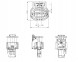 e-connectors 42871300/42831300/4F0973702/1-1718643-1/ZEST/100 Заглушки типу 4F0973702 (комплект з конекторами - 100 шт)