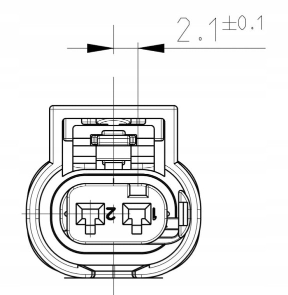 e-connectors 42871300/42831300/4F0973702/1-1718643-1/ZEST/100 Заглушки типу 4F0973702 (комплект з конекторами - 100 шт)