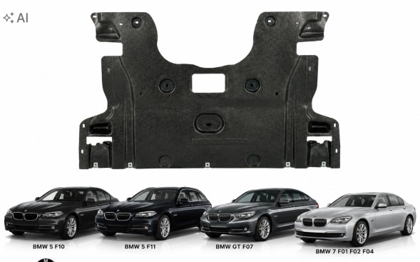 PC Захист двигуна під двигун BMW 5 F10 F11 GT F07 7 F01 F02 F04 51758035943
