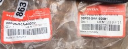 Honda OE 08P05-S6A-60002 Молдинги захисту дверей HONDA CIVIC VII 2000-06 OEM