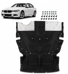 PC 51757241772BMW+SPINKI ЗАХИСТ ДВИГУНА ПІД ДВИГУН BMW 3 F30 F31 2011-2019 БЕЗ XDRIVE + КЛІПСИ