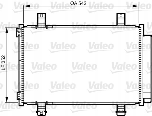 Valeo 814219 Valeo 814219 конденсатор, кондиціонер