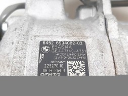 BMW OE 6994082 G42 G87 G22 G82 G01 G08 G02 DEMONTAŻ Z SILNIKA O PRZEBIEGU 5500km Компресор кондиціонера bmw 2 g42 m2 g87 3 g20 m3 g80 4 g22 m4 g82 x3 g01