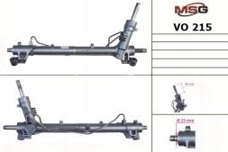 MSG VO215NEW Рульова рейка Volvo V50 04-07 Volvo S40 04-12 Volvo C30 06-13