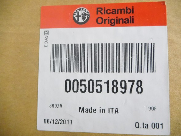 Fiat OE ПРАВИЙ БІК ALFA MITO 08-13 50518978