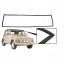 Paruzzi 067500P Ущільнювач лобового скла VW T181 Kubelwagen