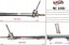 MSG NI106NEW Рульова рейка Renault Modus 04-08, Clio III 05-12, Micra 03-10
