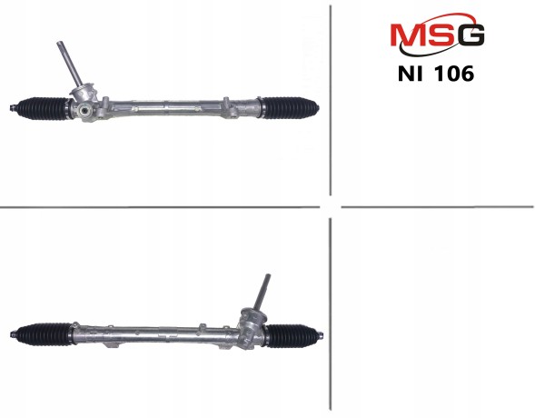 MSG NI106NEW Рульова рейка Renault Modus 04-08, Clio III 05-12, Micra 03-10