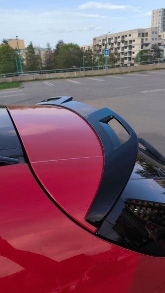 Китай ALFA ROMEO STELVIO LOTKA SPOILER DOKŁADKA CZARNY POŁYSK Задній спойлер чорний глянець ABS для легкових автомобілів