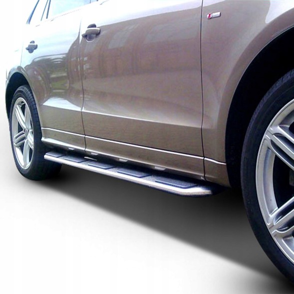 J&amp;J Automotive RB017AL Пороги AUDI Q5 2009-15 бічні ступені