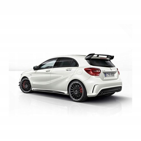 Китай Spoiler Lotka Mercedes W176 Спойлер на кришку багажника Mercedes W176 A35 A45 Style Benz Чорний Глянець Накладка AMG
