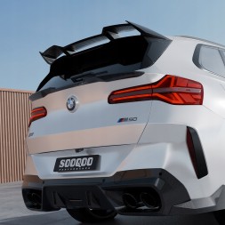 Китай T-539 Карбоновий центральний спойлер BMW X3 G45 в стилі SOOQOO (Dry-Carbon)