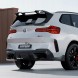 Китай T-539 Карбоновий центральний спойлер BMW X3 G45 в стилі SOOQOO (Dry-Carbon)