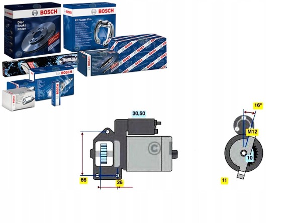Bosch 0 986 024 040 Стартер bosch 0 986 024 040