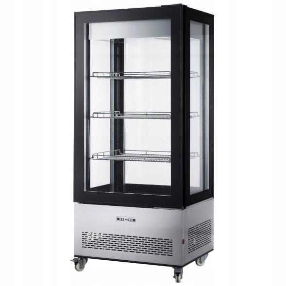 Китай WEW-SC-HP-1010237 Холодильна вітрина ARKTIC 550L 3 полиці LED на колесах для гастрономії