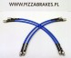 Pizza Brakes Przewody hamulcowe oplocie Mercedes W201 190E 2.3 Гальмівні дроти обплетення Mercedes W201 190E 2.3