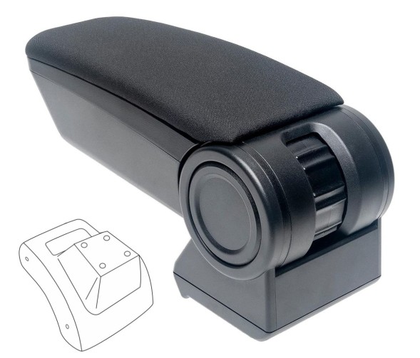 Rati V05294A Підлокітник Armster 3, Ford Focus II, 2004-2012, тканина
