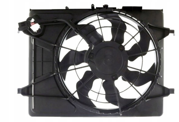 Radiator radio908785646 Вентилятор HYUNDAI I10 08-13 1.1 1.2 БЕЗ КЛ