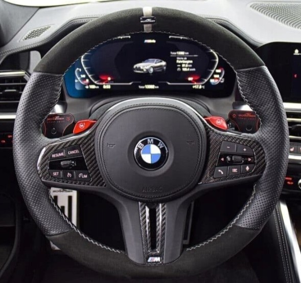 BMW OE 61318090047, 32307856293 Пелюстки перемикання передач M1 M2 для BMW M2 M3 M4 G80 G82 + рамка