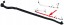BAW Наконечник планки Jeep Wrangler JL Gladiator 2018-2024 68309365AB