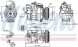 Nissens 89208 Компресор компресора кондиціонера 89208 nissens