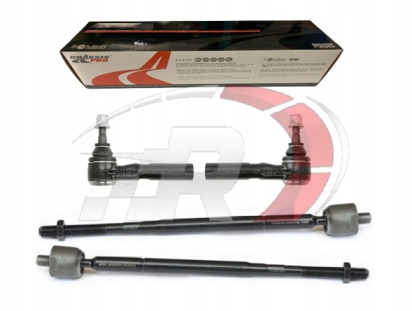 Chassis Pro RLS80H6 Chrysler Town&amp;Country 2011-2016 2x Накінечник рульової тяги + рульова тяга