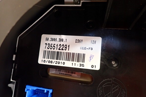 Fiat OE LICZNIK FIAT SEICENTO NOWY OEM 735512291 735382378 1998-2010r 0KM ЛІЧИЛЬНИК FIAT SEICENTO OEM 735512291 735382378 1998-2010р
