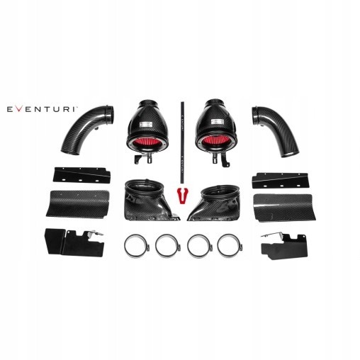 EVE-RS5-INT EVENTURI СИСТЕМА ВХОДУ ВУГЛІЦЬ ВУГЛІЧНИЙ КОНУС AUDI RS4 B8 AUDI RS5 B8