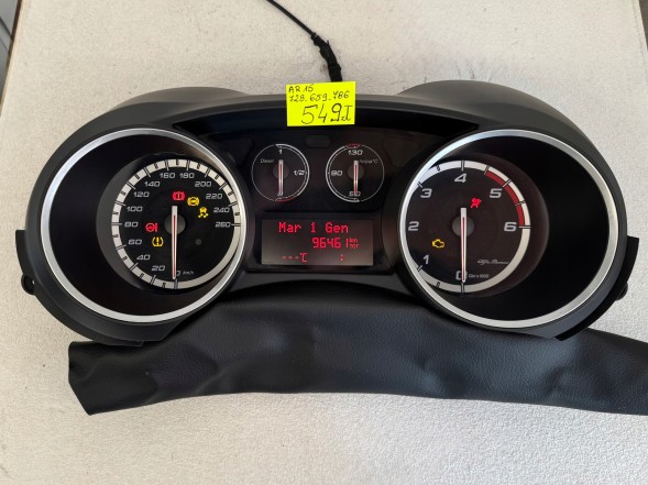 Alfa Romeo OE СЧЕТЧИК ПРИБОРНА ПАНЕЛЬ ALFA ROMEO GIULIETTA A2C87288500 50528270 VDO