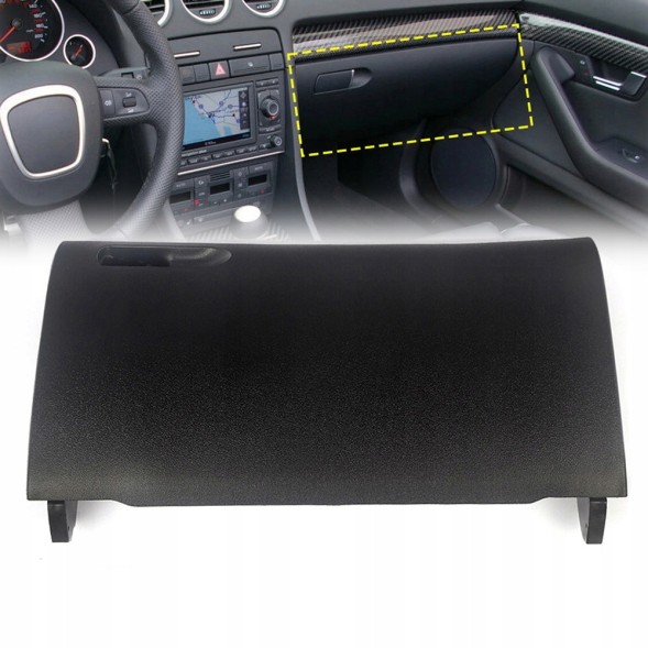 OTH fenhml99021 Кришка бардачка (рукавичного ящика) для Audi A4 B6 B7, чорна