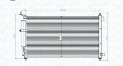 MAGNETI MARELLI 350203829000 Очищувач радіатора кондиціонера 350203829000