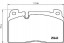 Brembo 59086313 P 85 133 (BRE) Колодки гальмівні brembo audi q5 12- передні brembo