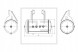 PE Automotive 106.518-80A Повітряний бак daf cf75 cf85 xf95 pe automotive 106 518-80а