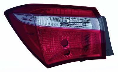 Abakus 212-191FR-UE Лампа задня toyota corolla 4d 13- toyota corolla e18 лампа задня комплексна