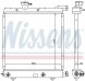 Nissens 60979 Охолоджувач води 60979 nissens chrysler