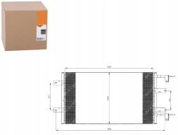 NRF 86227755 NRF Охолоджувач кондиціонеру nissan opel renault 35505 nrf