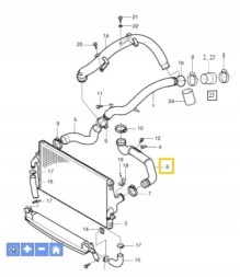Volvo OE 31101214 Трубка повітряного шланга oe volvo s60 v70 xc70 31101214