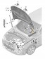 Skoda OE Петля капота OE SKODA 8V0823301F для AUDI A3 2013-2020
