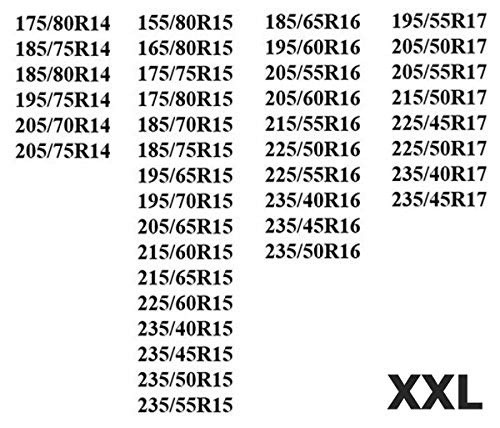 AD BRAKE B07PPNGFJ9 Чохли для шин XXL водонепроникні для прання 4 шт. 15-18 дюймів для дому