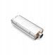 RM Motors RMMotorsEM004/63/300 Глушник спортивний наскрізний RM Motors 63мм 304SS Y-pipe 180x100x300мм
