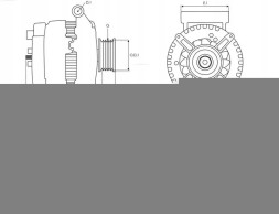 AS-PL A3131PR Генератор 140а a3131pr as-pl audi a3 8p/8pa/8p7
