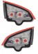Visteon 3219874T + 3219884T FORD MONDEO KOMBI 07-10 КОМПЛЕКТ ЗАДНІХ ЛАМПІВ ОРИГ