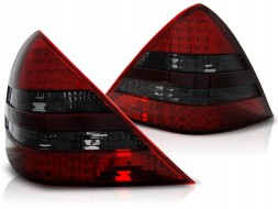 Depo LDME53 mhm Задні LED ліхтарі, комплект, червоні з ефектом диму, тюнінг Mercedes SLK R170 1996-2005