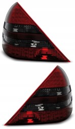 Depo LDME53 mhm Задні LED ліхтарі, комплект, червоні з ефектом диму, тюнінг Mercedes SLK R170 1996-2005
