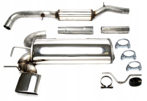 TA-Technix 02AU011-21-1 Спортивна вихлопна система CATBACK TA TECHNIX 1x85x150 02AU011-21 AUDI S3 8L