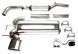 TA-Technix 02AU011-21-1 Спортивна вихлопна система CATBACK TA TECHNIX 1x85x150 02AU011-21 AUDI S3 8L