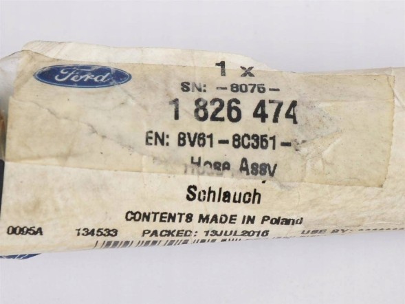 Ford OE BV61-8C351-DE ТРУБКА СИСТЕМИ ОХОЛОДЖЕННЯ FOCUS 11- KUGA 12- 1.6 EB