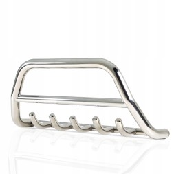 Китай PWT02_IDM20 Isuzu D-Max 2020 - Передня дужка A-Bar кенгуру, хром