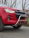 Китай PWT02_IDM20 Isuzu D-Max 2020 - Передня дужка A-Bar кенгуру, хром