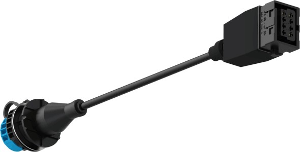 Wabco 4496150300 Діагностичний шнур abs vcs ii 3000мм wabco 4496150300